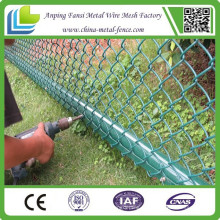 Galvanisé (maille de diamant) / PVC Coated Chain Link Fence